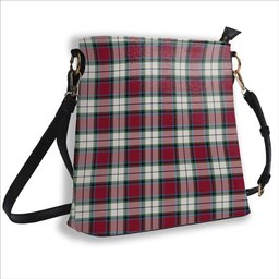 ScotsTee Shop Scottish Rose Dress Modern Tartan Bucket Bag Ladies Shoulder Bag Midi