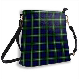 ScotsTee Shop Scottish Lamont Modern Tartan Bucket Bag Ladies Shoulder Bag Midi