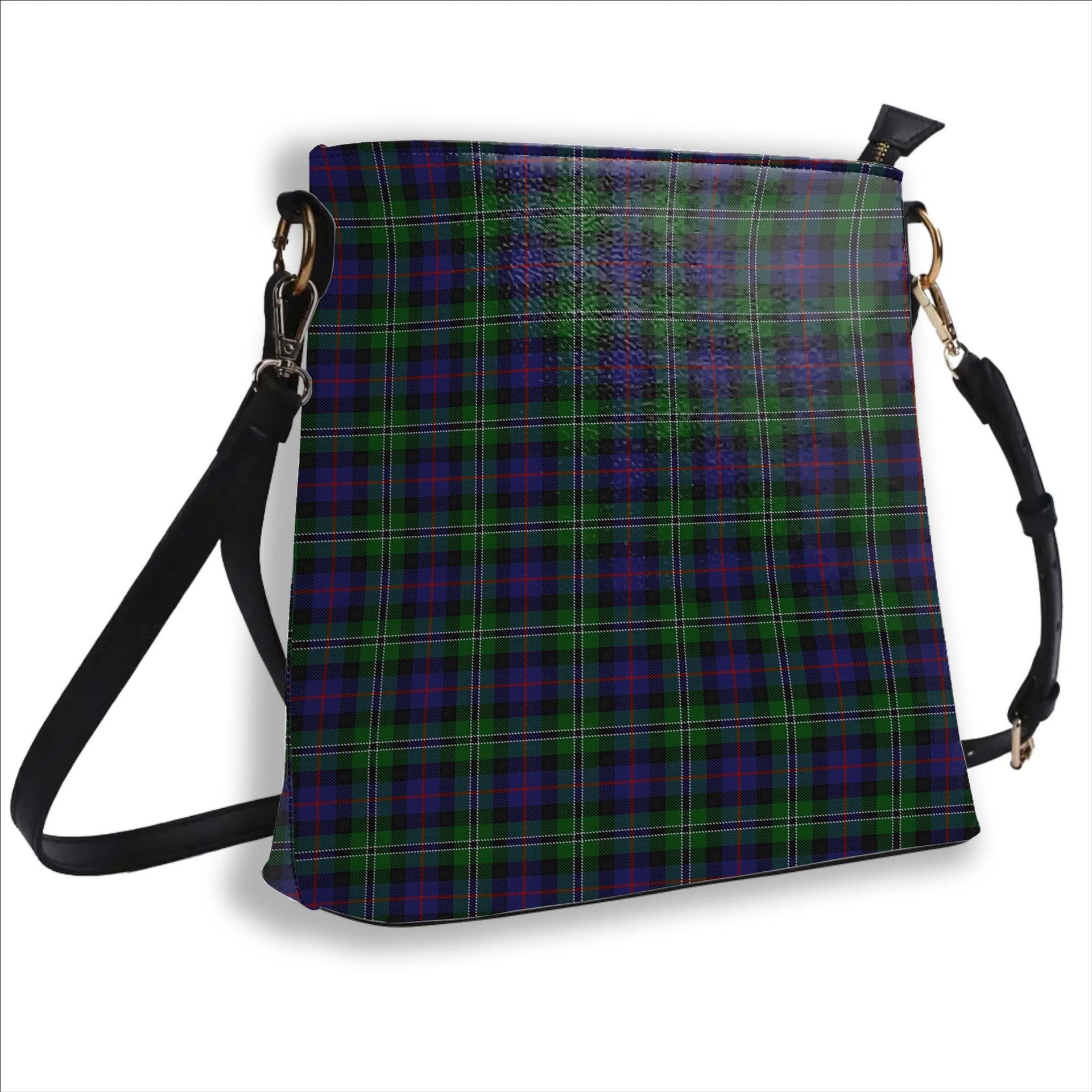 ScotsTee Shop Scottish Rose Hunting Tartan Bucket Bag Ladies Shoulder Bag Midi
