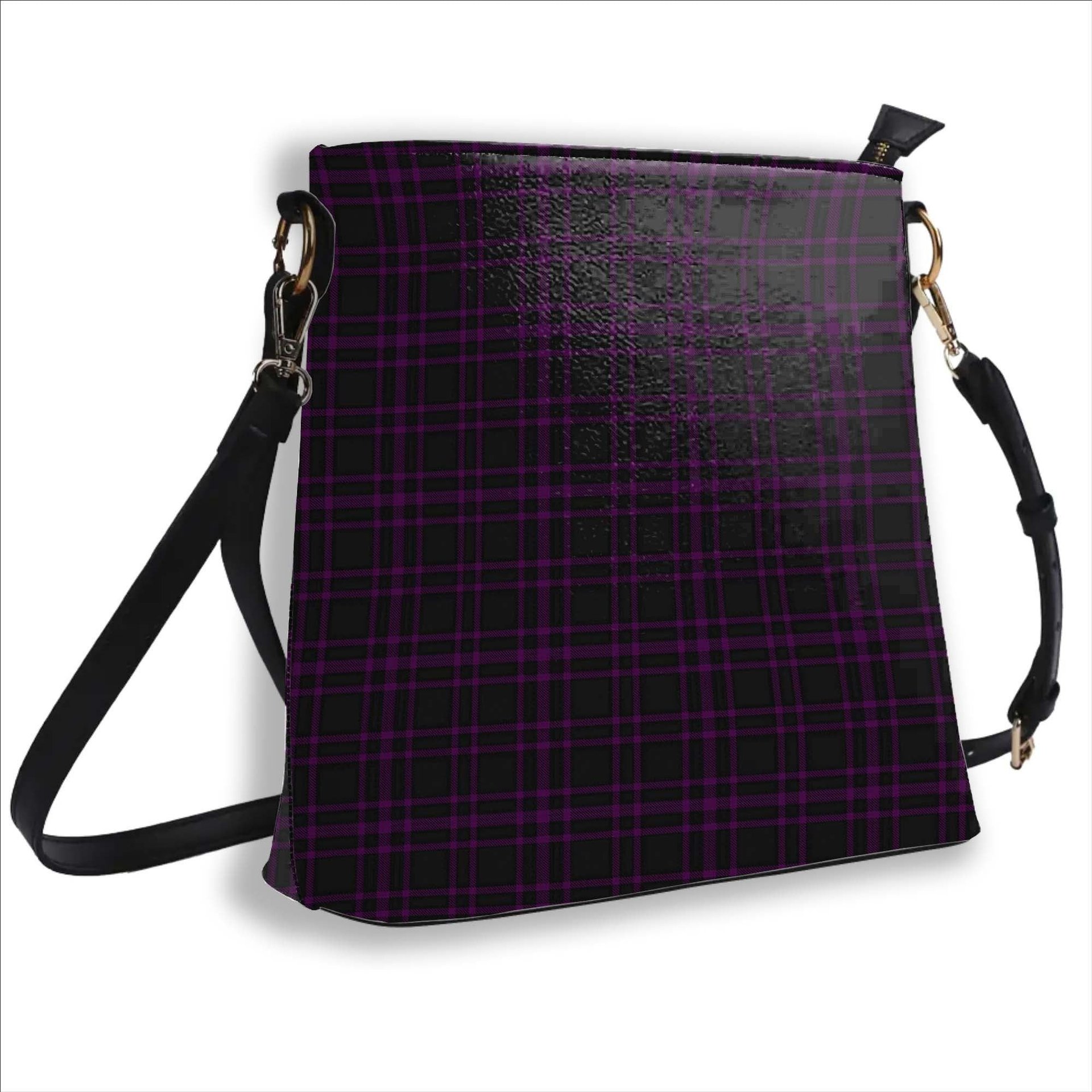 ScotsTee Shop Scottish Leonard Hunting Tartan Bucket Bag Ladies Shoulder Bag Midi