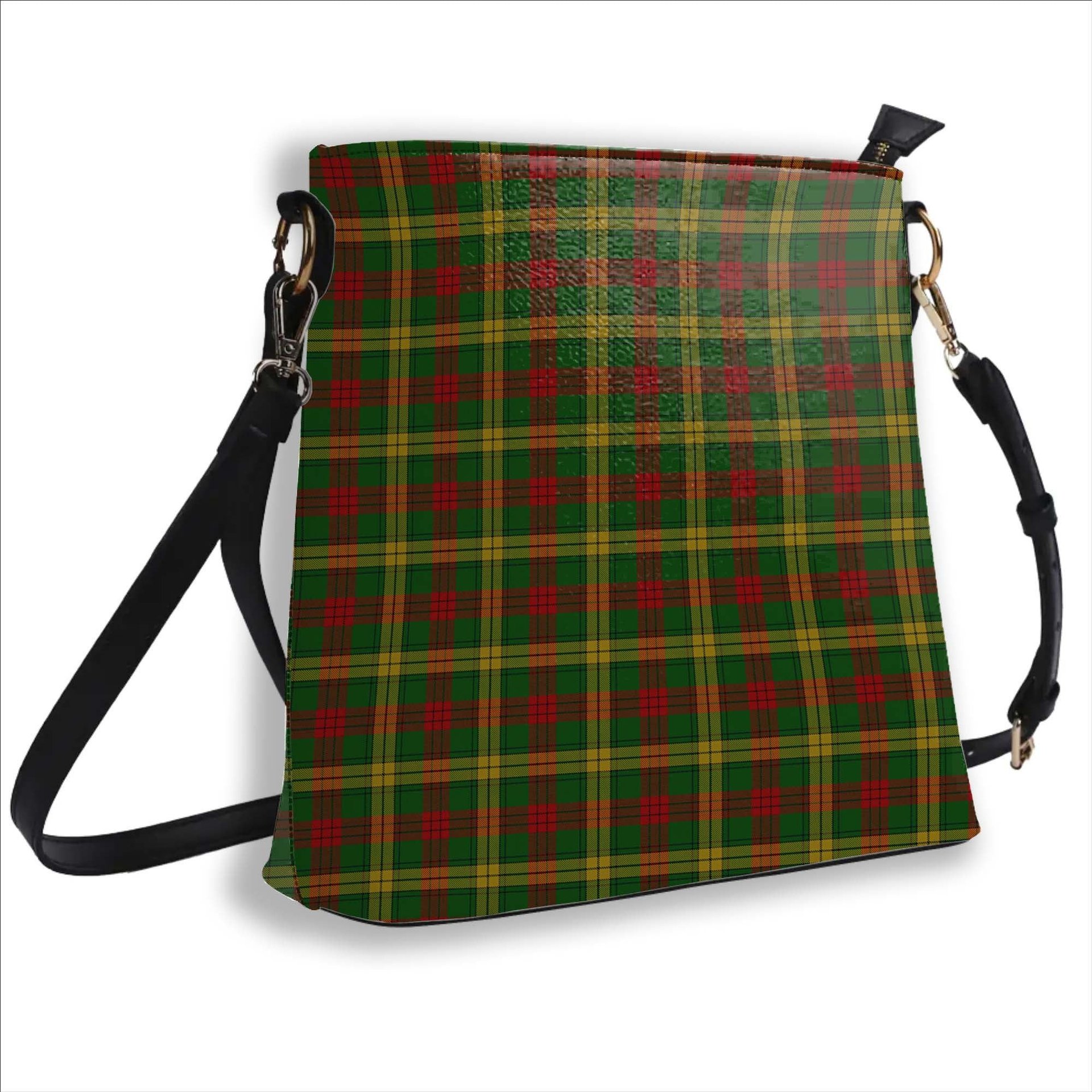 ScotsTee Shop Scottish MacMillan Society of Glasgow Tartan Bucket Bag Ladies Shoulder Bag Midi