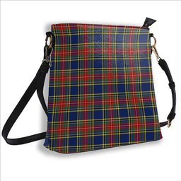 ScotsTee Shop Scottish McBeth Modern Tartan Bucket Bag Ladies Shoulder Bag Midi