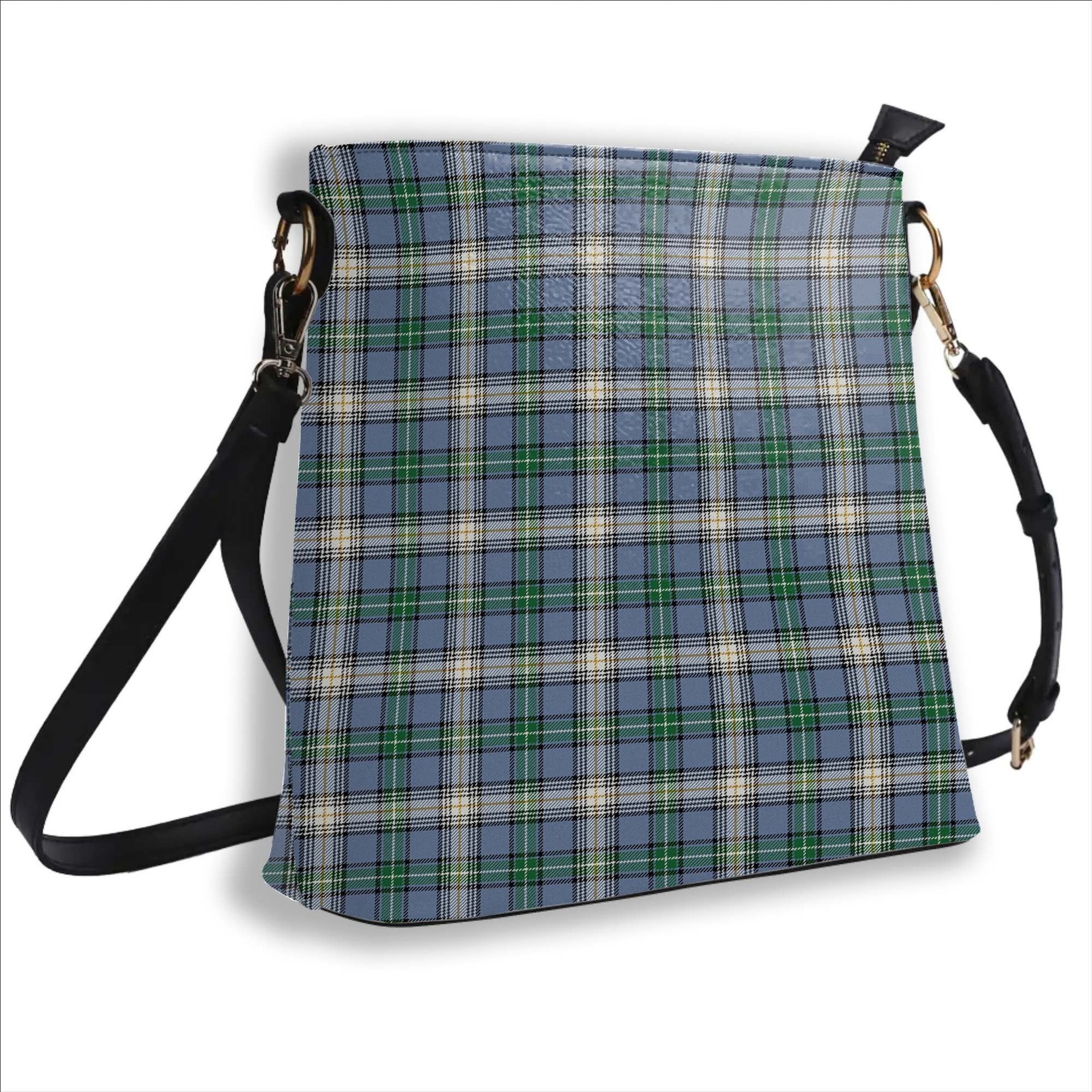ScotsTee Shop Scottish McDowall Ancient Tartan Bucket Bag Ladies Shoulder Bag Midi