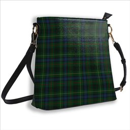 ScotsTee Shop Scottish Stewart Hunting Modern Tartan Bucket Bag Ladies Shoulder Bag Midi