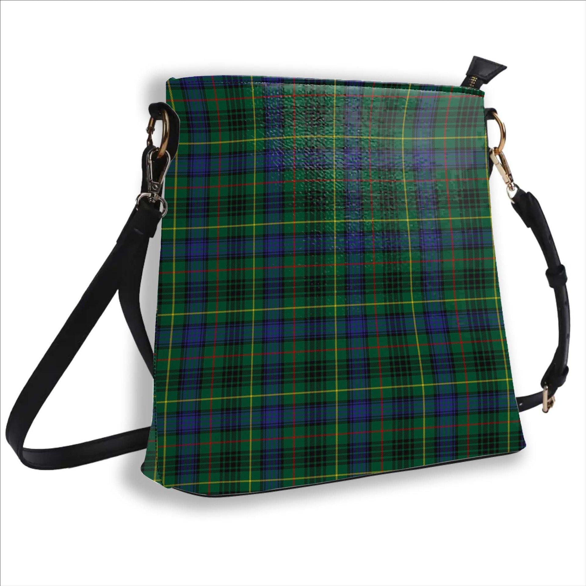ScotsTee Shop Scottish Stewart Hunting Modern SC Tartan Bucket Bag Ladies Shoulder Bag Midi
