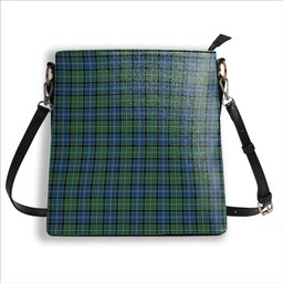 ScotsTee Shop Scottish Stirling Modern Tartan Bucket Bag Ladies Shoulder Bag Midi