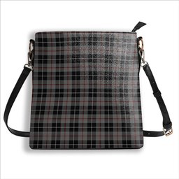 ScotsTee Shop Scottish Thompson Grey Tartan Bucket Bag Ladies Shoulder Bag Midi