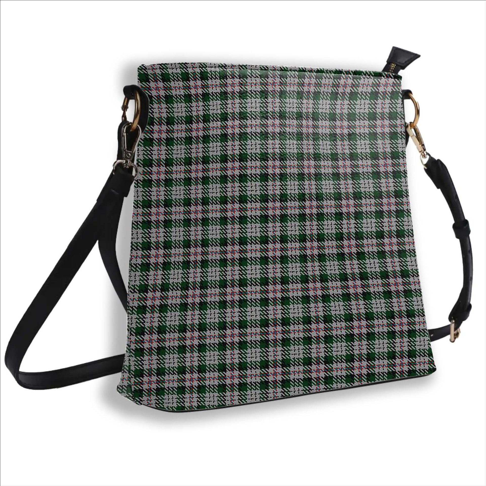 ScotsTee Shop Scottish MacDuff Dress 2 Tartan Bucket Bag Ladies Shoulder Bag Midi