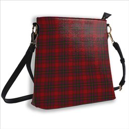 ScotsTee Shop Scottish MacDougall 1819 Tartan Bucket Bag Ladies Shoulder Bag Midi