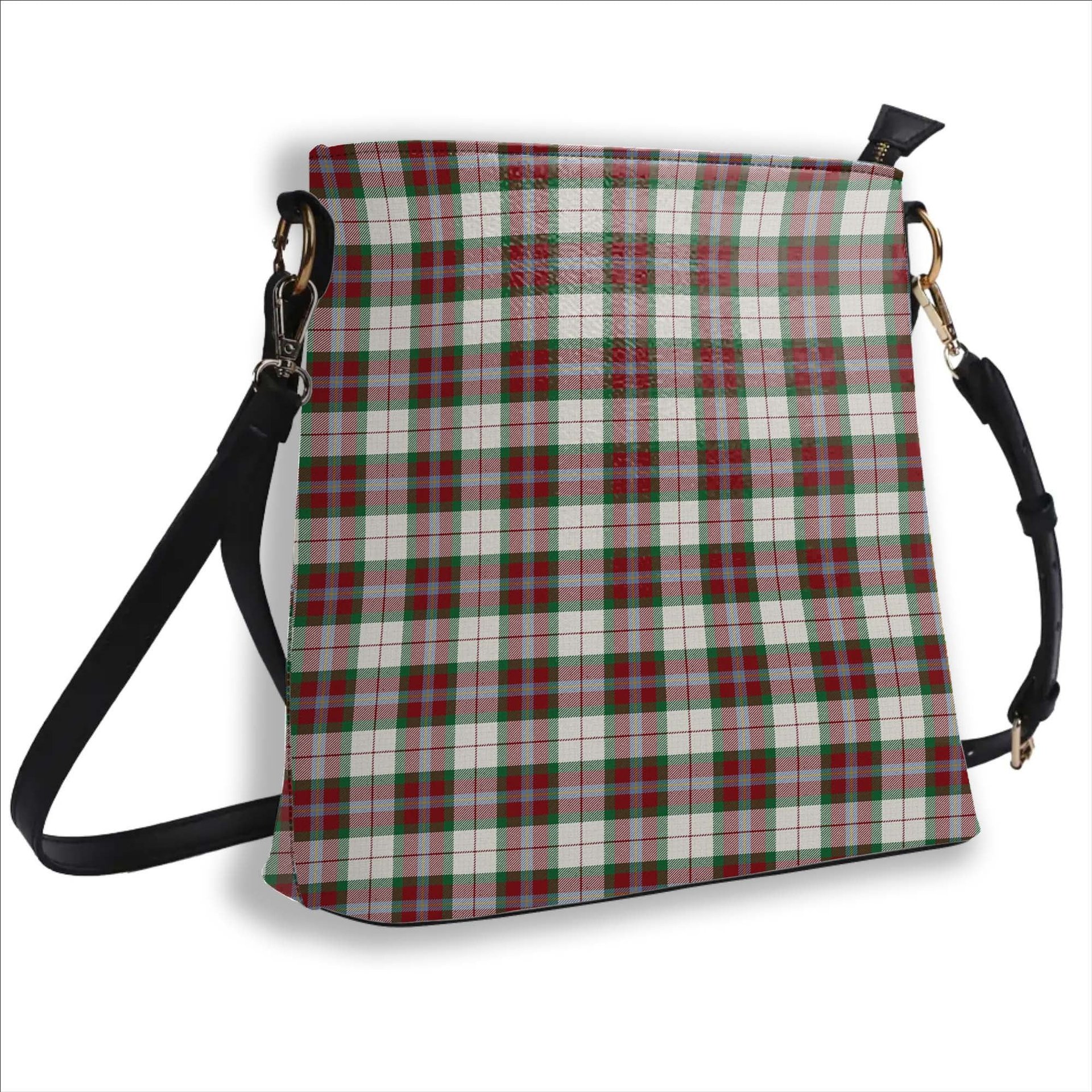 ScotsTee Shop Scottish McLean Dress Ancient Tartan Bucket Bag Ladies Shoulder Bag Midi