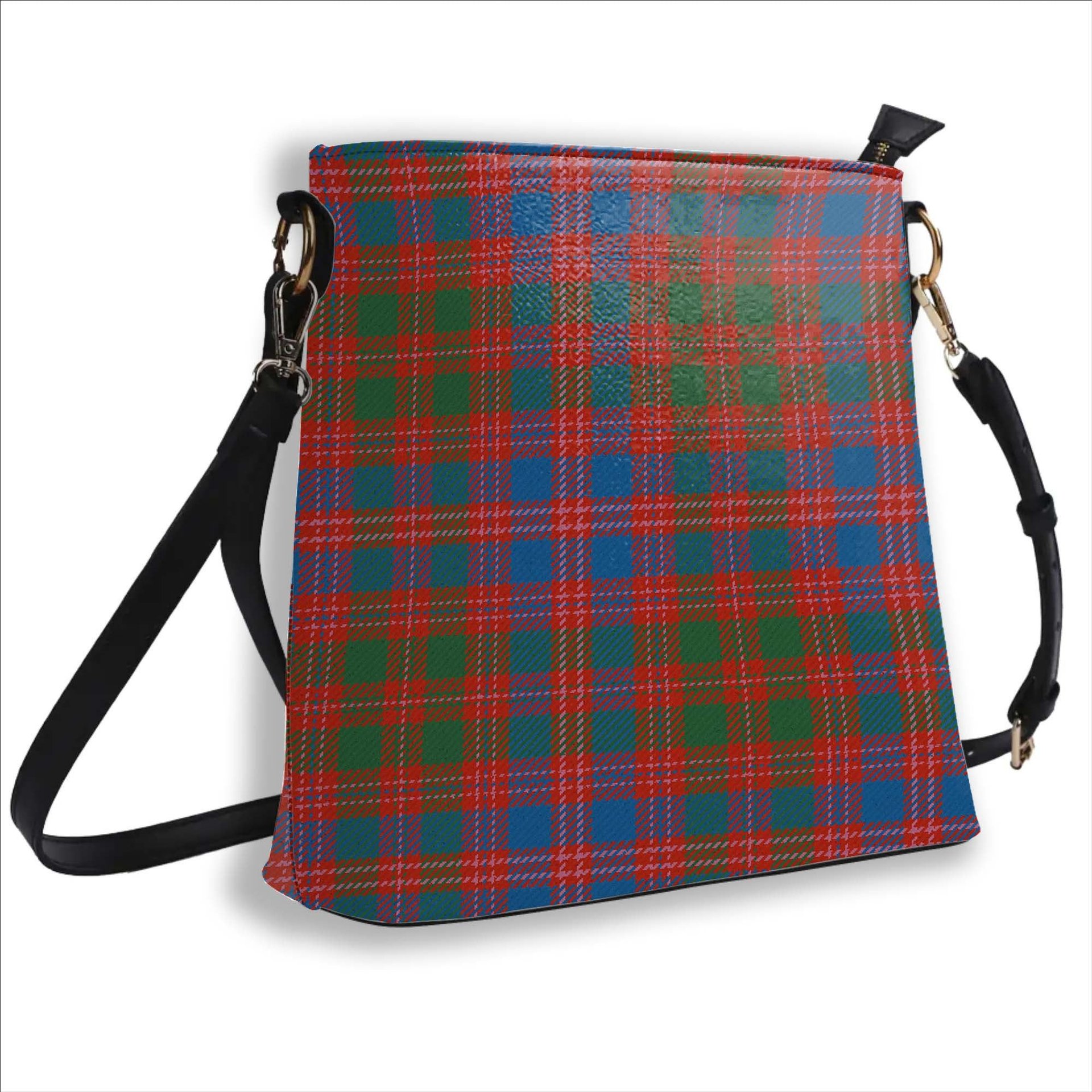 ScotsTee Shop Scottish MacColl Old Ancient Tartan Bucket Bag Ladies Shoulder Bag Midi