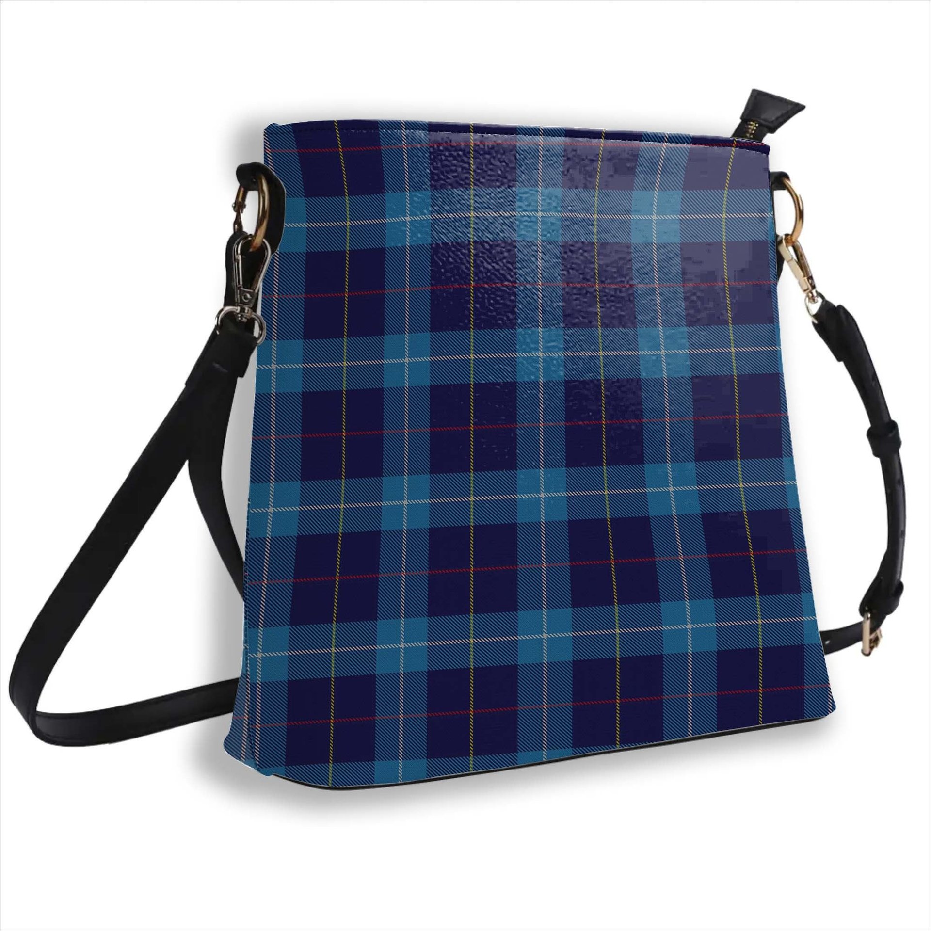 ScotsTee Shop Scottish McKerrell of Hillhouse Tartan Bucket Bag Ladies Shoulder Bag Midi