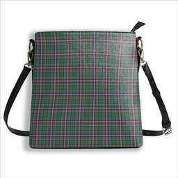 ScotsTee Shop Scottish McFarlane Hunting Ancient Tartan Bucket Bag Ladies Shoulder Bag Midi