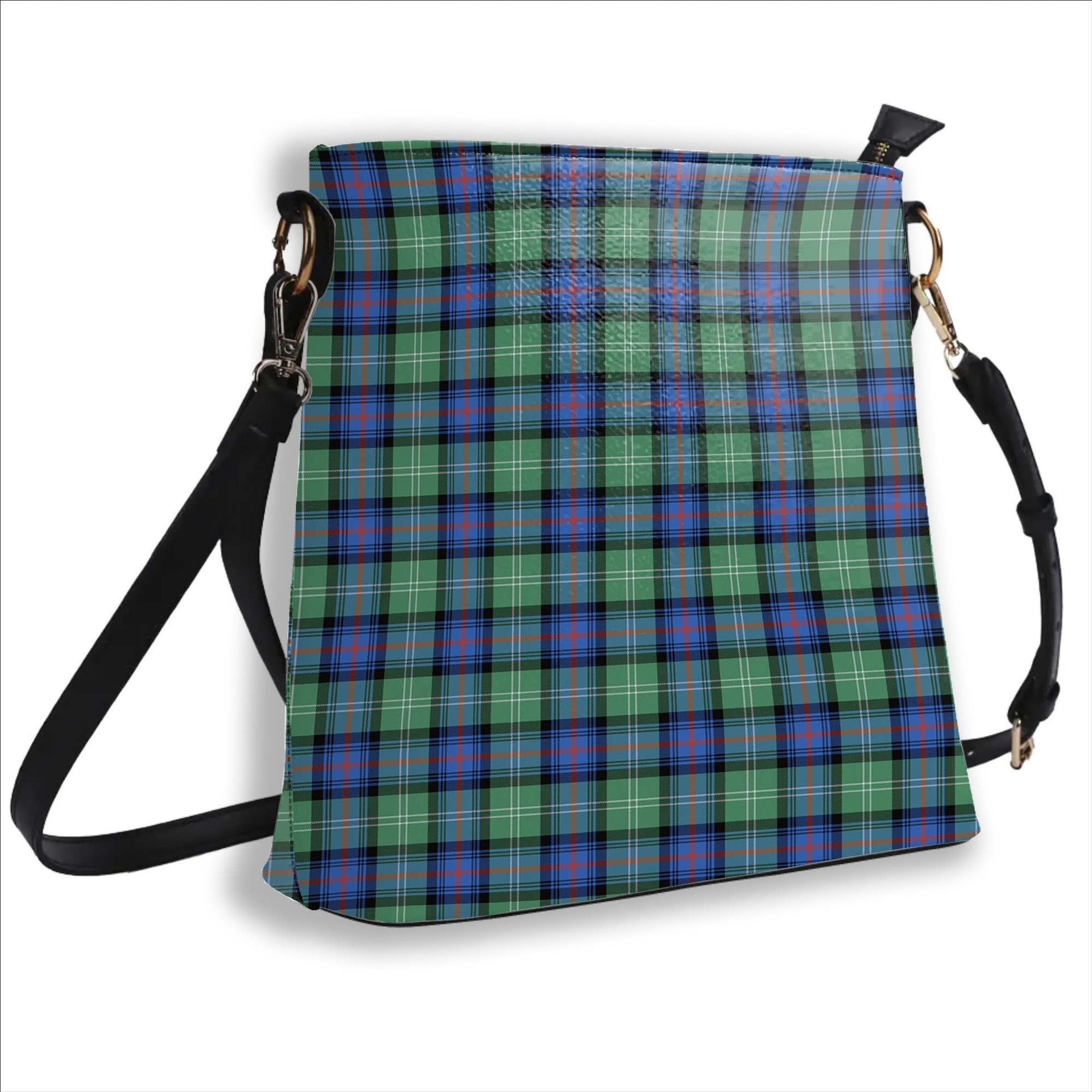 ScotsTee Shop Scottish Sutherland Old Ancient SC Tartan Bucket Bag Ladies Shoulder Bag Midi