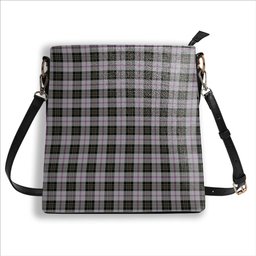 ScotsTee Shop Scottish McPherson Dress Ancient Tartan Bucket Bag Ladies Shoulder Bag Midi