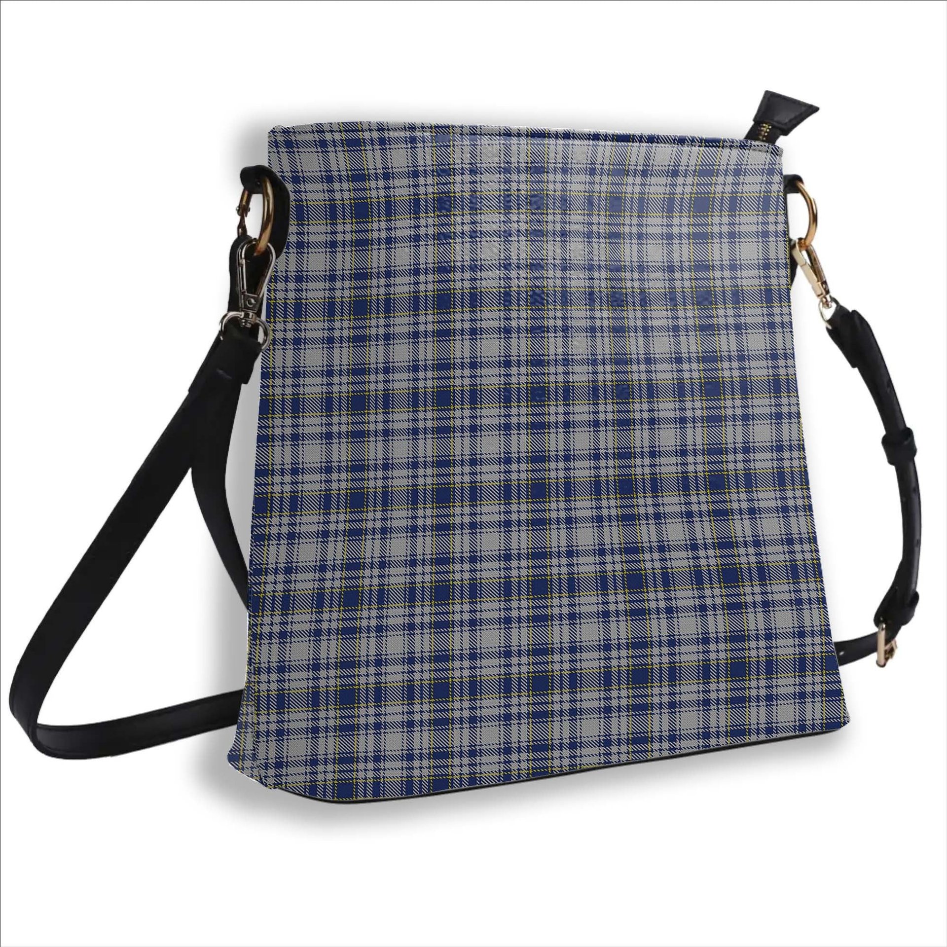 ScotsTee Shop Scottish Yorkshire, The Spirit of Tartan Bucket Bag Ladies Shoulder Bag Midi