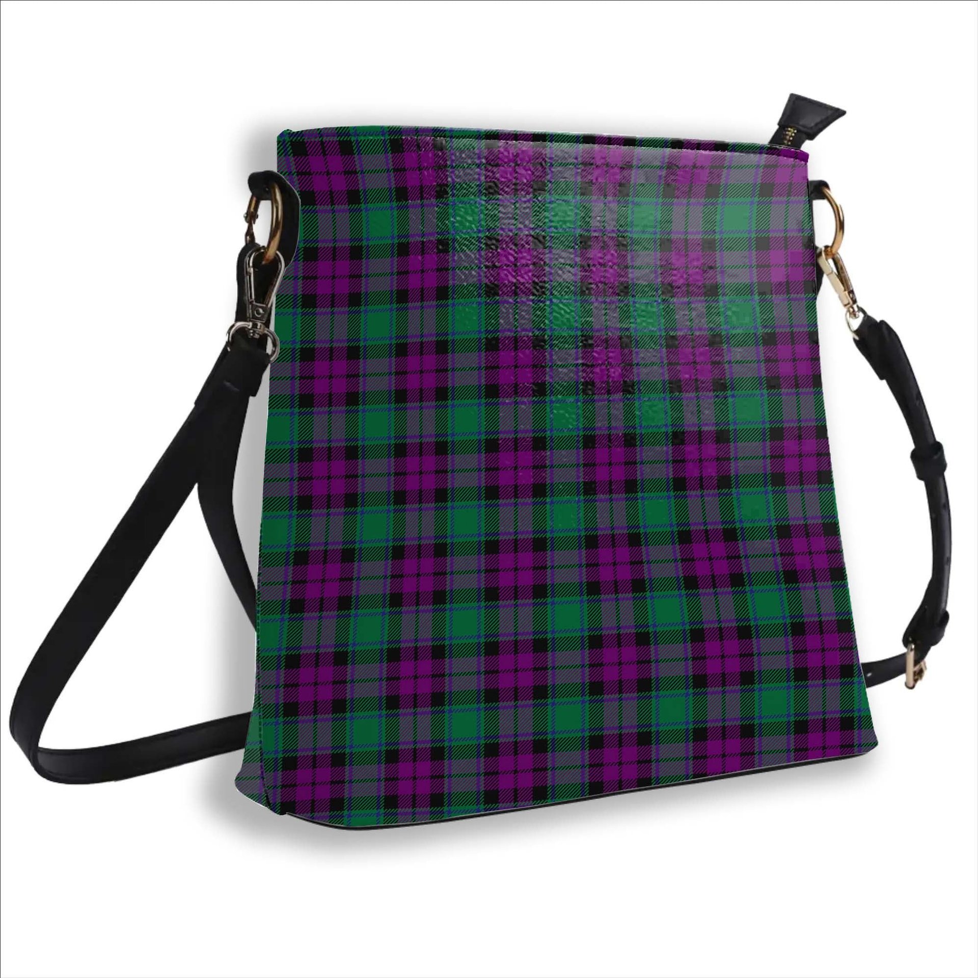 ScotsTee Shop Scottish MacArthur Milton Tartan Bucket Bag Ladies Shoulder Bag Midi