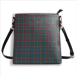 ScotsTee Shop Scottish Russell Old Modern Tartan Bucket Bag Ladies Shoulder Bag Midi