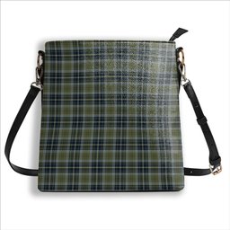 ScotsTee Shop Scottish MacBean Hunting Tartan Bucket Bag Ladies Shoulder Bag Midi
