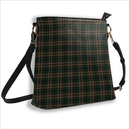 ScotsTee Shop Scottish Sackett Tartan Bucket Bag Ladies Shoulder Bag Midi