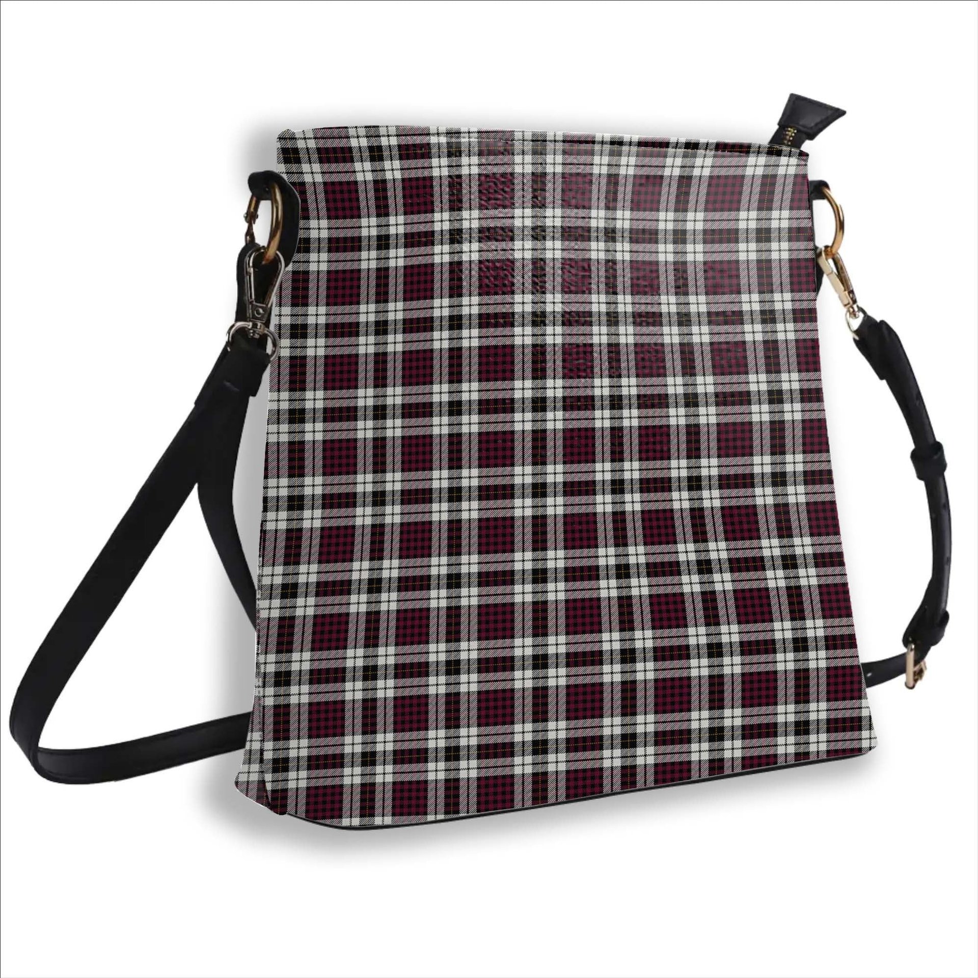 ScotsTee Shop Scottish Little Dress Modern Tartan Bucket Bag Ladies Shoulder Bag Midi