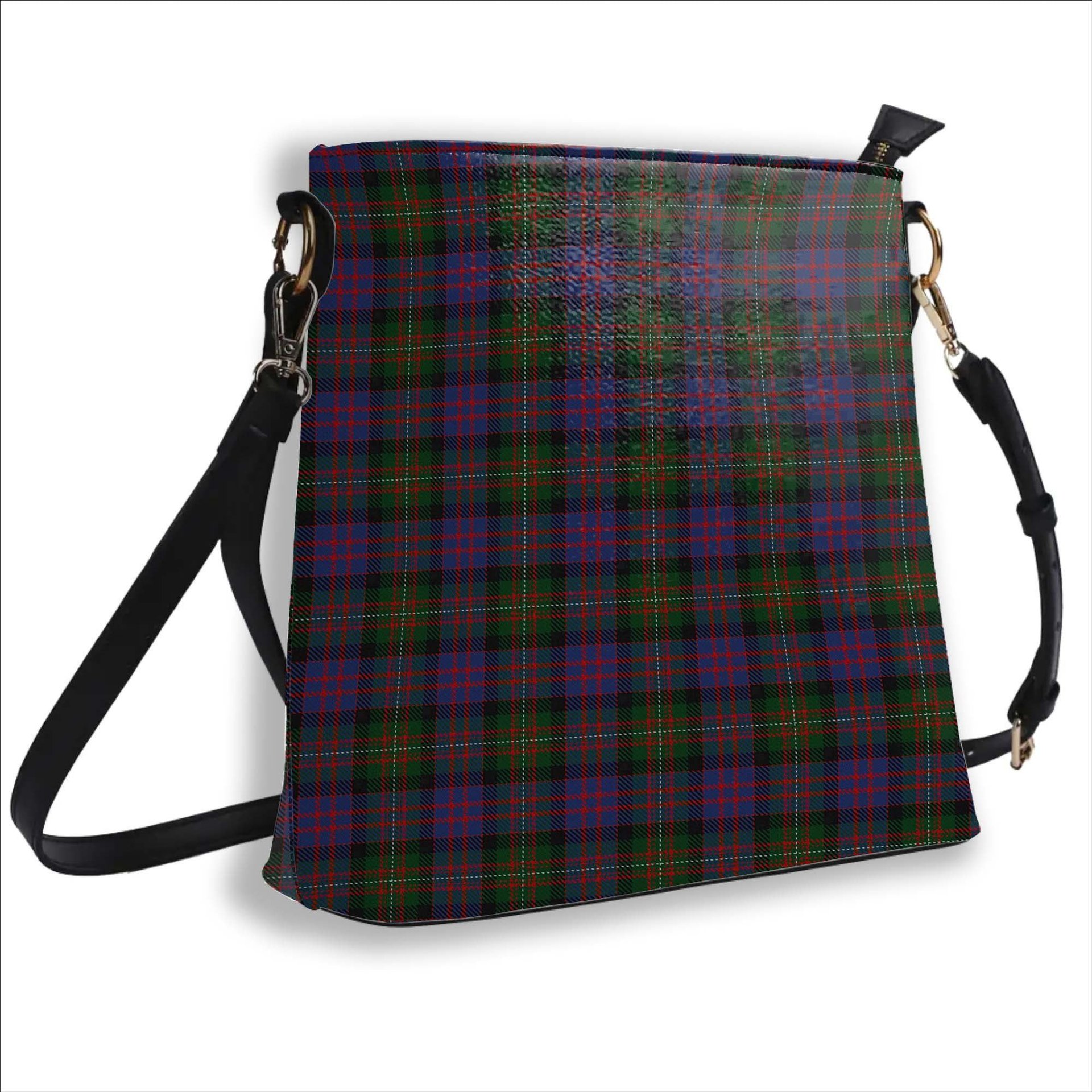 ScotsTee Shop Scottish MacDonell of Glengarry 2 Tartan Bucket Bag Ladies Shoulder Bag Midi