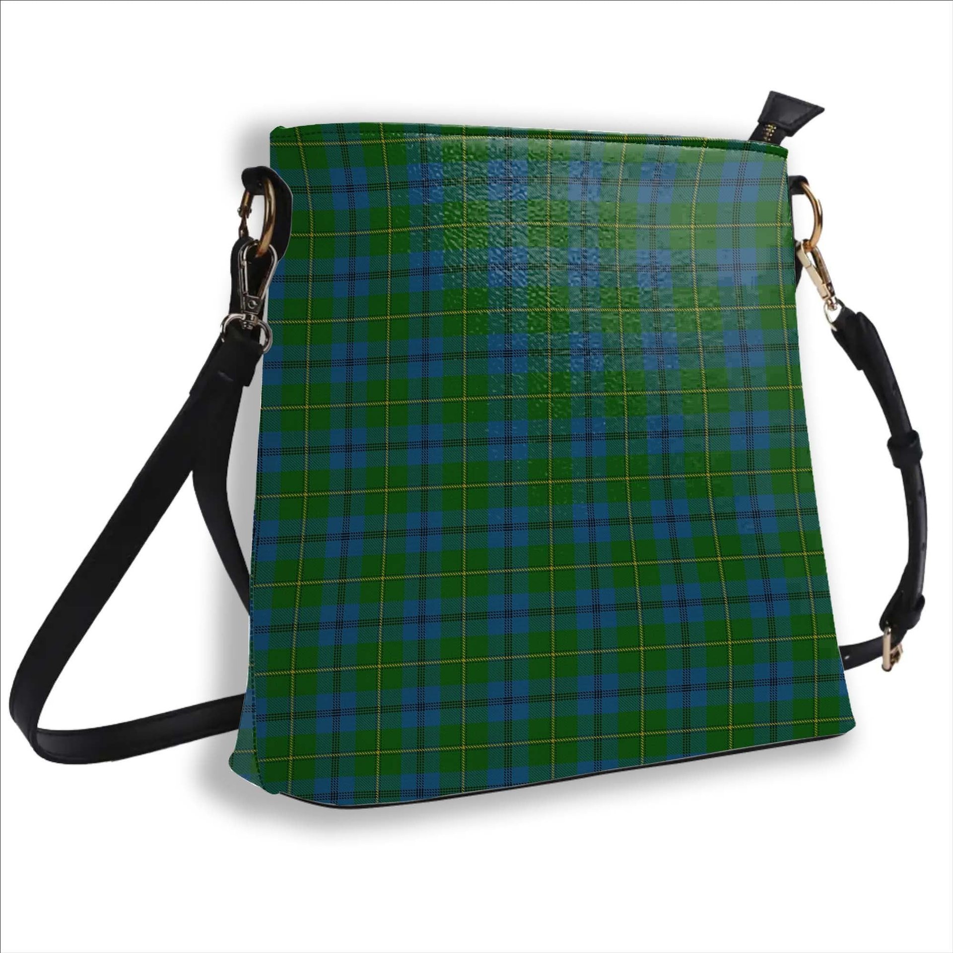 ScotsTee Shop Scottish Johnston Tartan Bucket Bag Ladies Shoulder Bag Midi