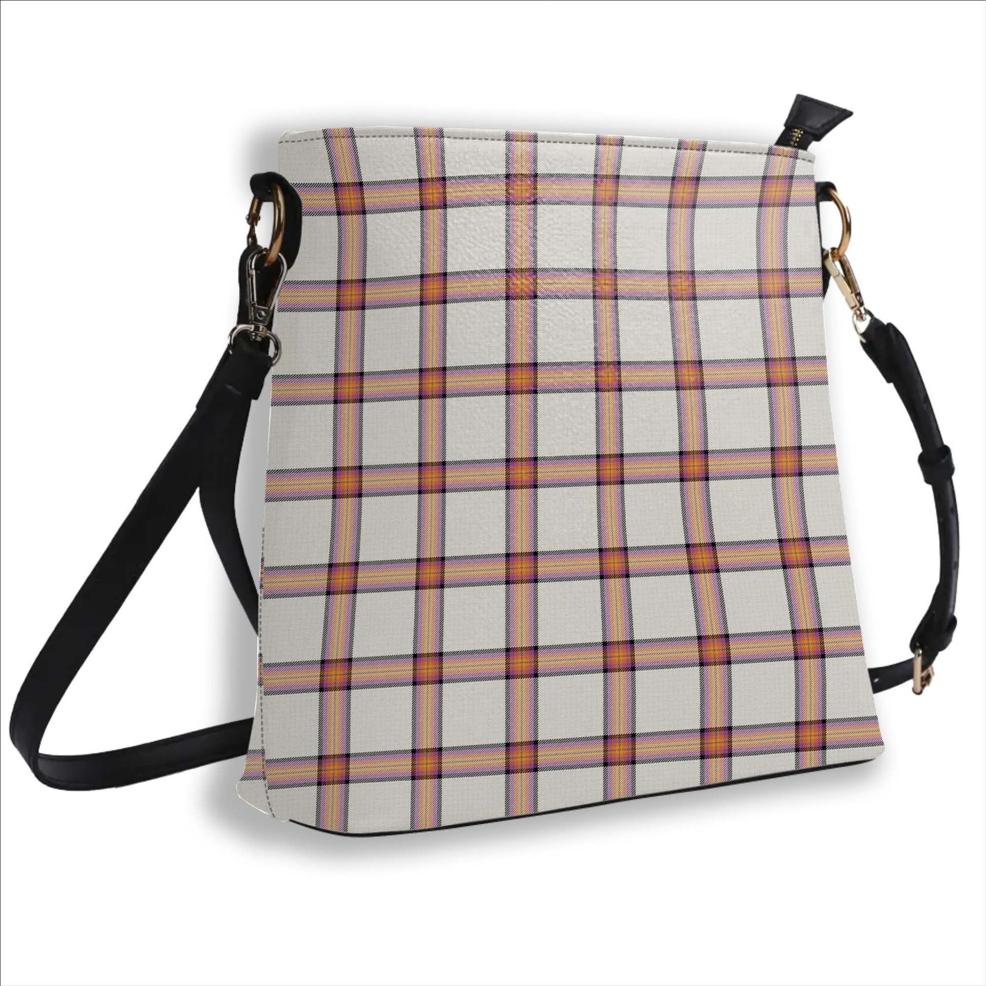 ScotsTee Shop Scottish Young Christina Ancient Tartan Bucket Bag Ladies Shoulder Bag Midi