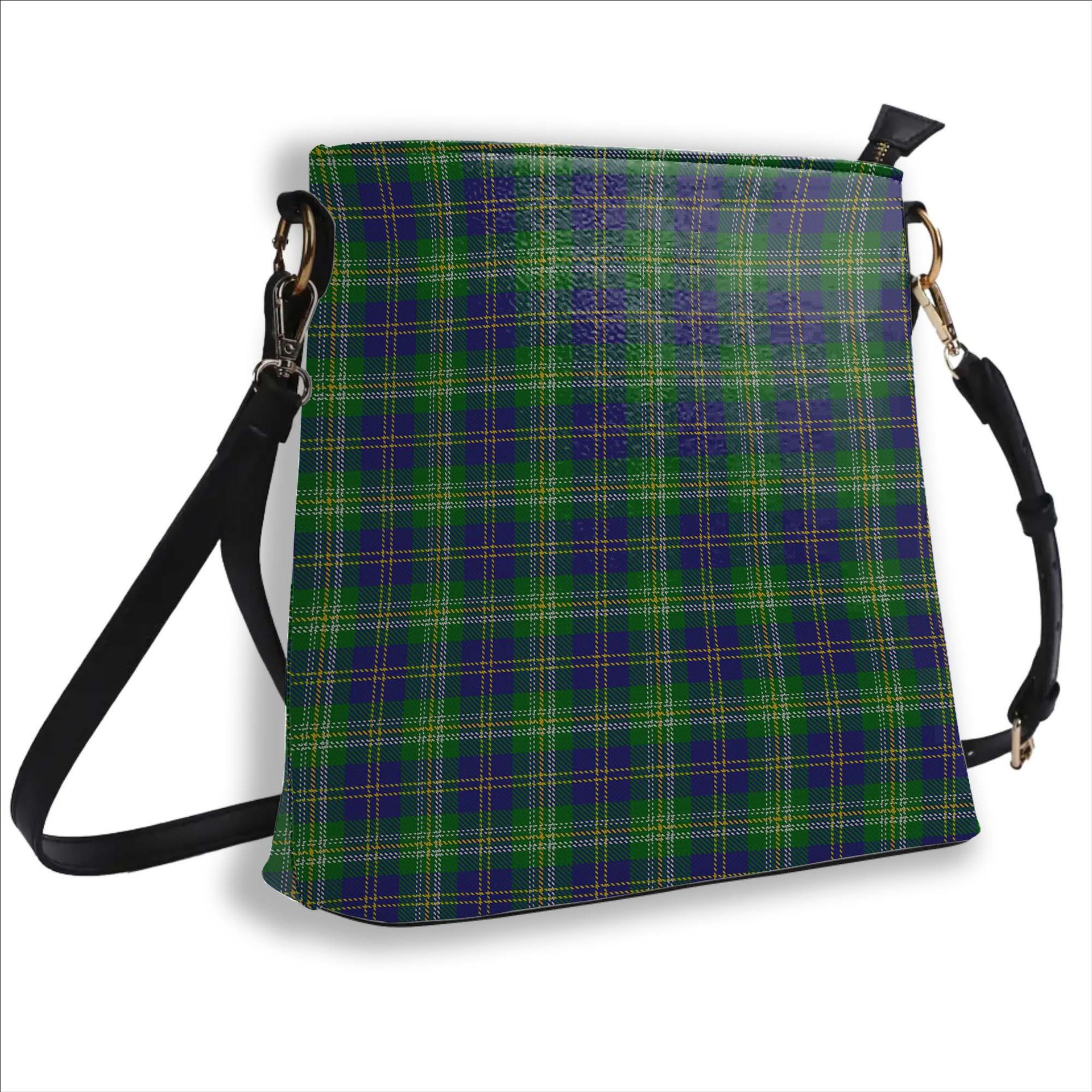ScotsTee Shop Scottish MacOrrell Tartan Bucket Bag Ladies Shoulder Bag Midi