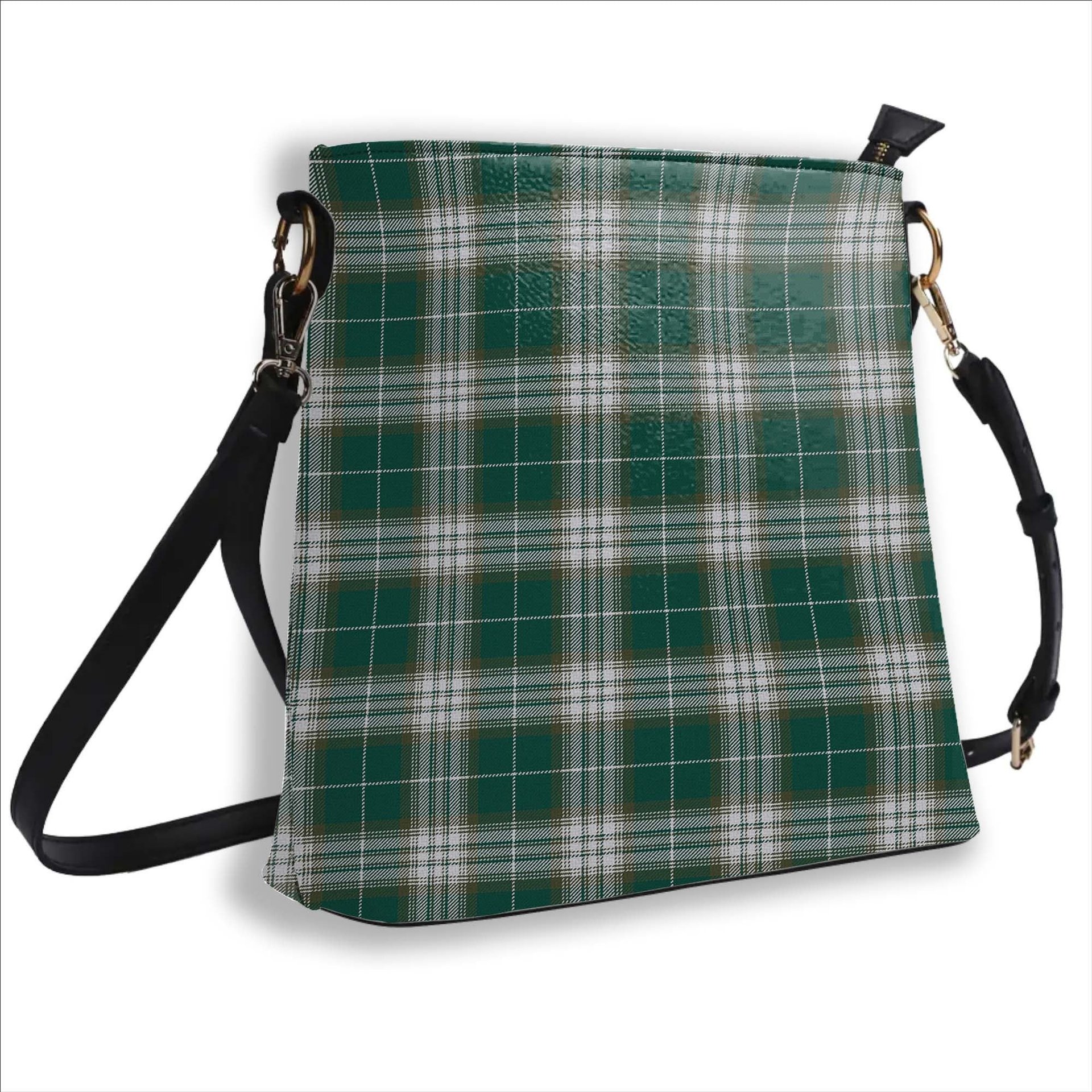 ScotsTee Shop Scottish Kelso Modern Clan Tartan Bucket Bag Ladies Shoulder Bag Midi