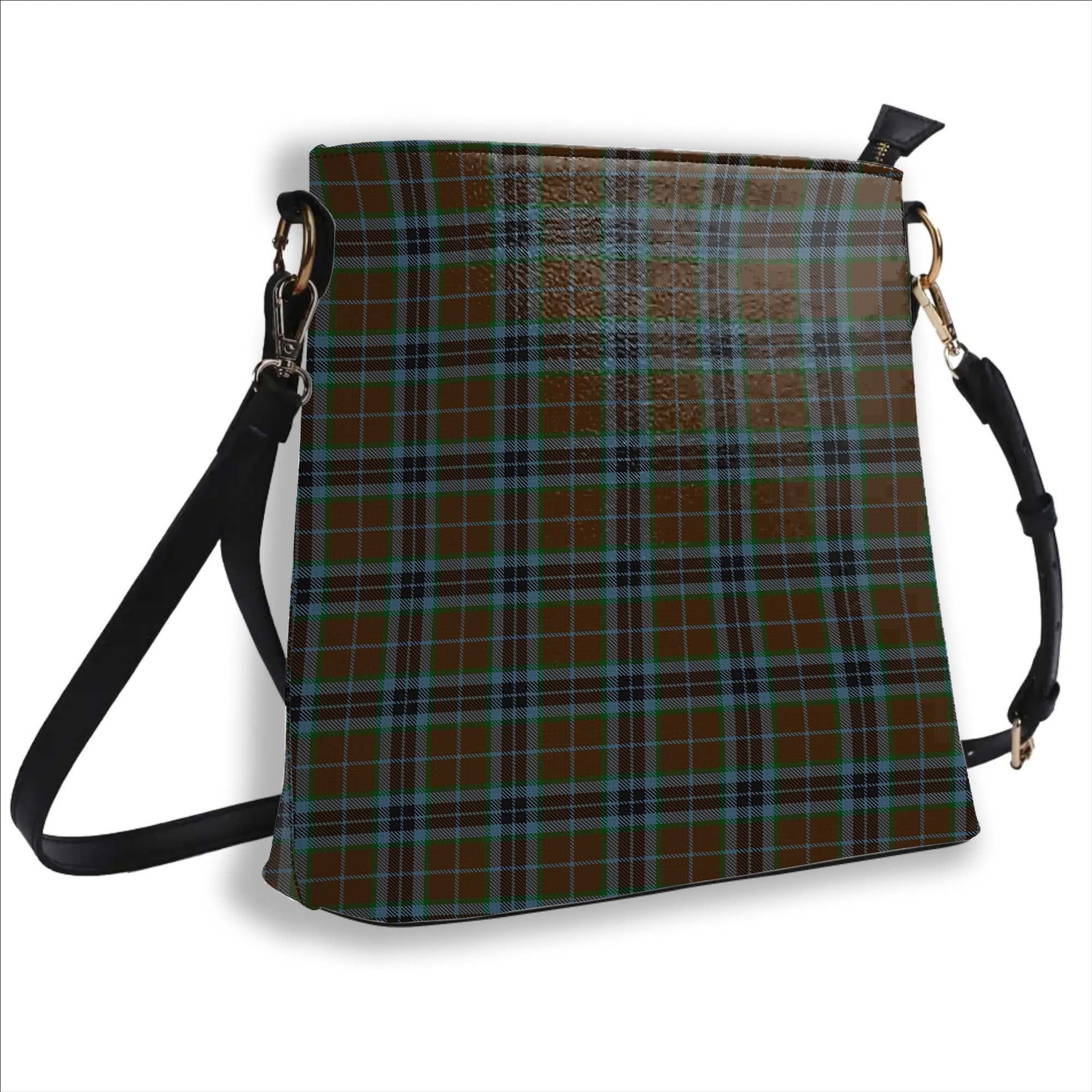 ScotsTee Shop Scottish MacTavish Hunting Tartan Bucket Bag Ladies Shoulder Bag Midi