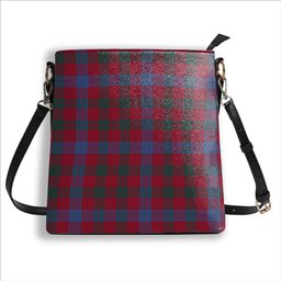 ScotsTee Shop Scottish Laing Artefact Modern Tartan Bucket Bag Ladies Shoulder Bag Midi