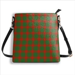 ScotsTee Shop Scottish Middleton Ancient Tartan Bucket Bag Ladies Shoulder Bag Midi