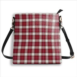 ScotsTee Shop Scottish MacFie Dress Modern Tartan Bucket Bag Ladies Shoulder Bag Midi