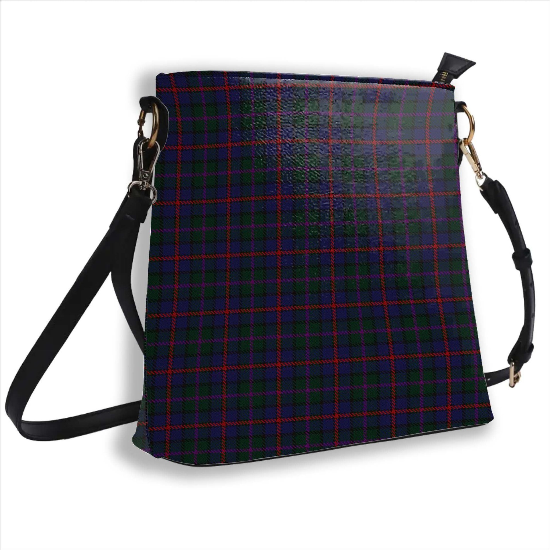 ScotsTee Shop Scottish MacCaughan or MacEachain Tartan Bucket Bag Ladies Shoulder Bag Midi