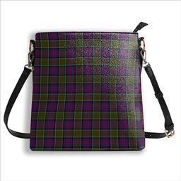 ScotsTee Shop Scottish McDonald of Clan Ranald Modern Tartan Bucket Bag Ladies Shoulder Bag Midi