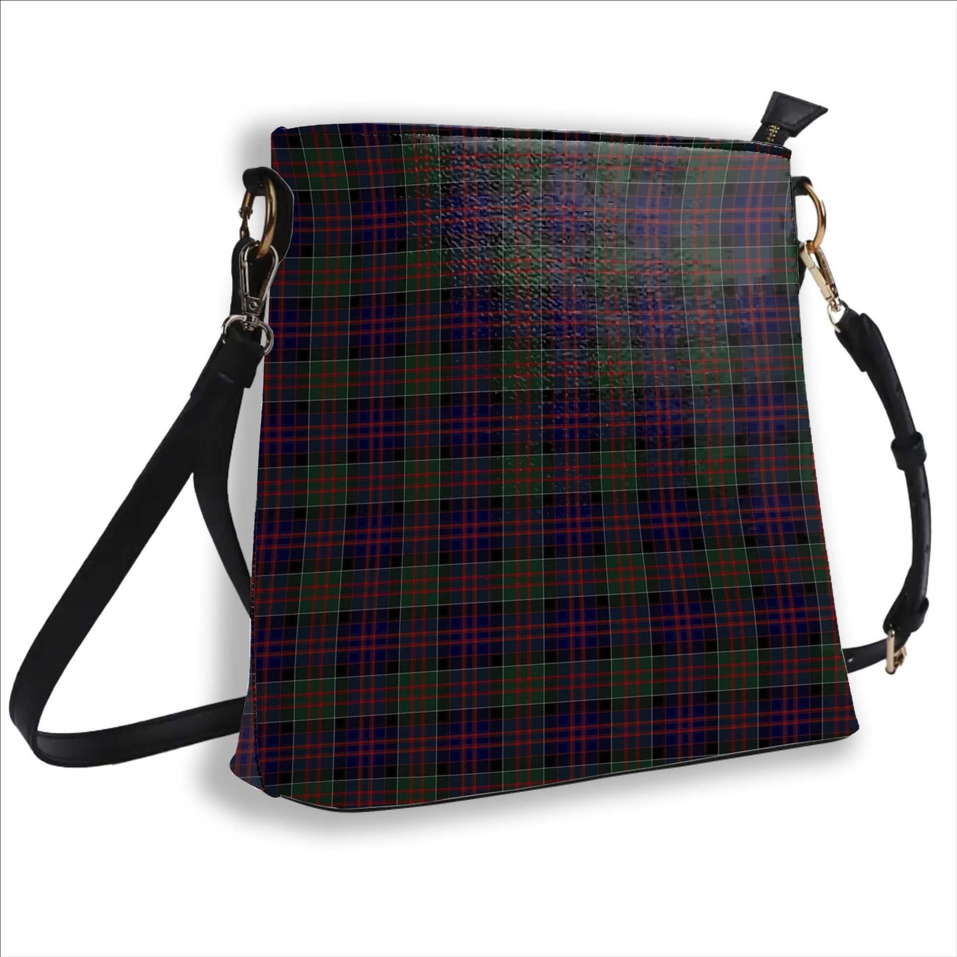 ScotsTee Shop Scottish MacDonald of Clanranald Tartan Bucket Bag Ladies Shoulder Bag Midi