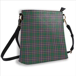 ScotsTee Shop Scottish MacFarlane Hunting Ancient Tartan Bucket Bag Ladies Shoulder Bag Midi