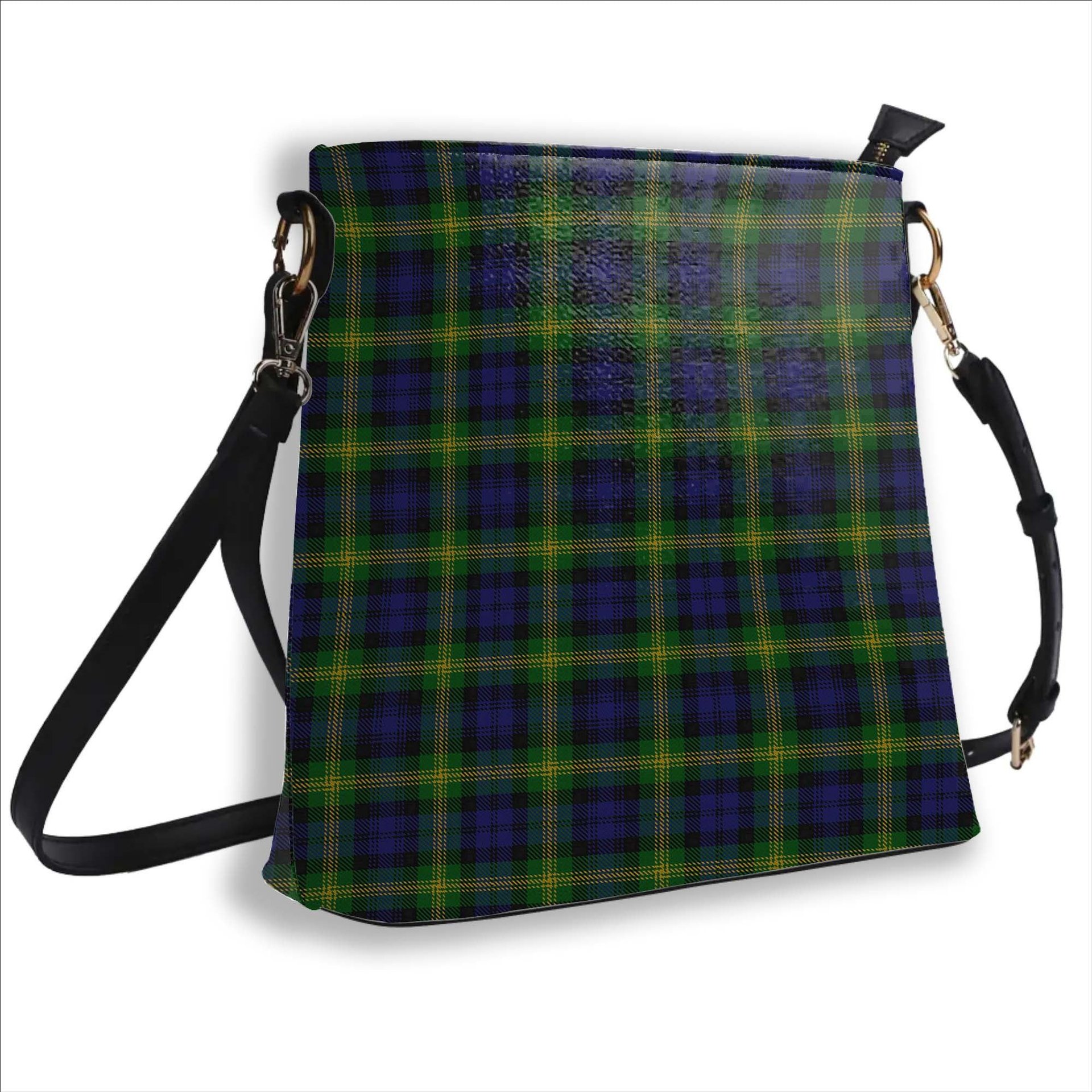 ScotsTee Shop Scottish Gordon of Esselmont Tartan Bucket Bag Ladies Shoulder Bag Midi