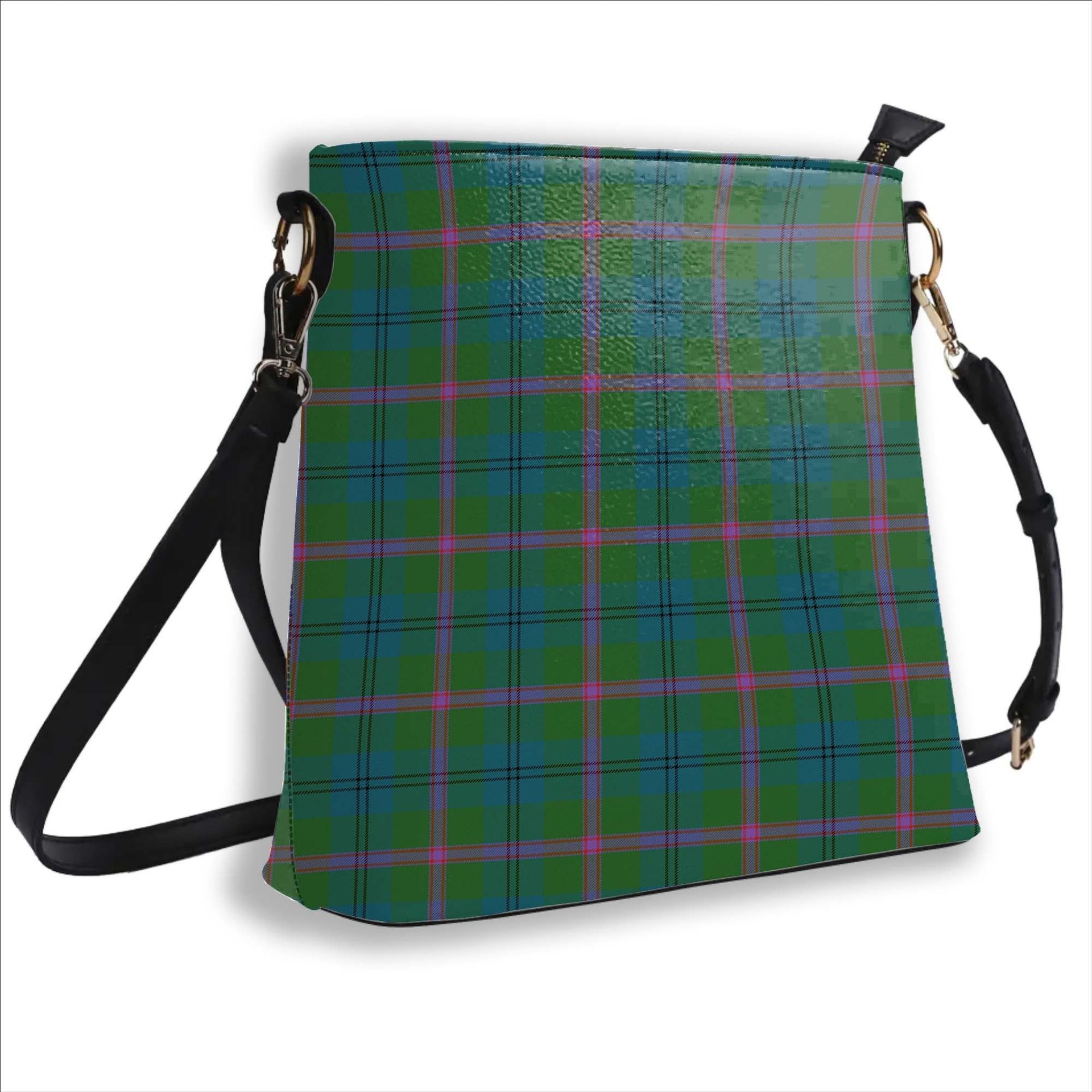 ScotsTee Shop Scottish Laurie (Lawrie) Ancient Clan Tartan Bucket Bag Ladies Shoulder Bag Midi