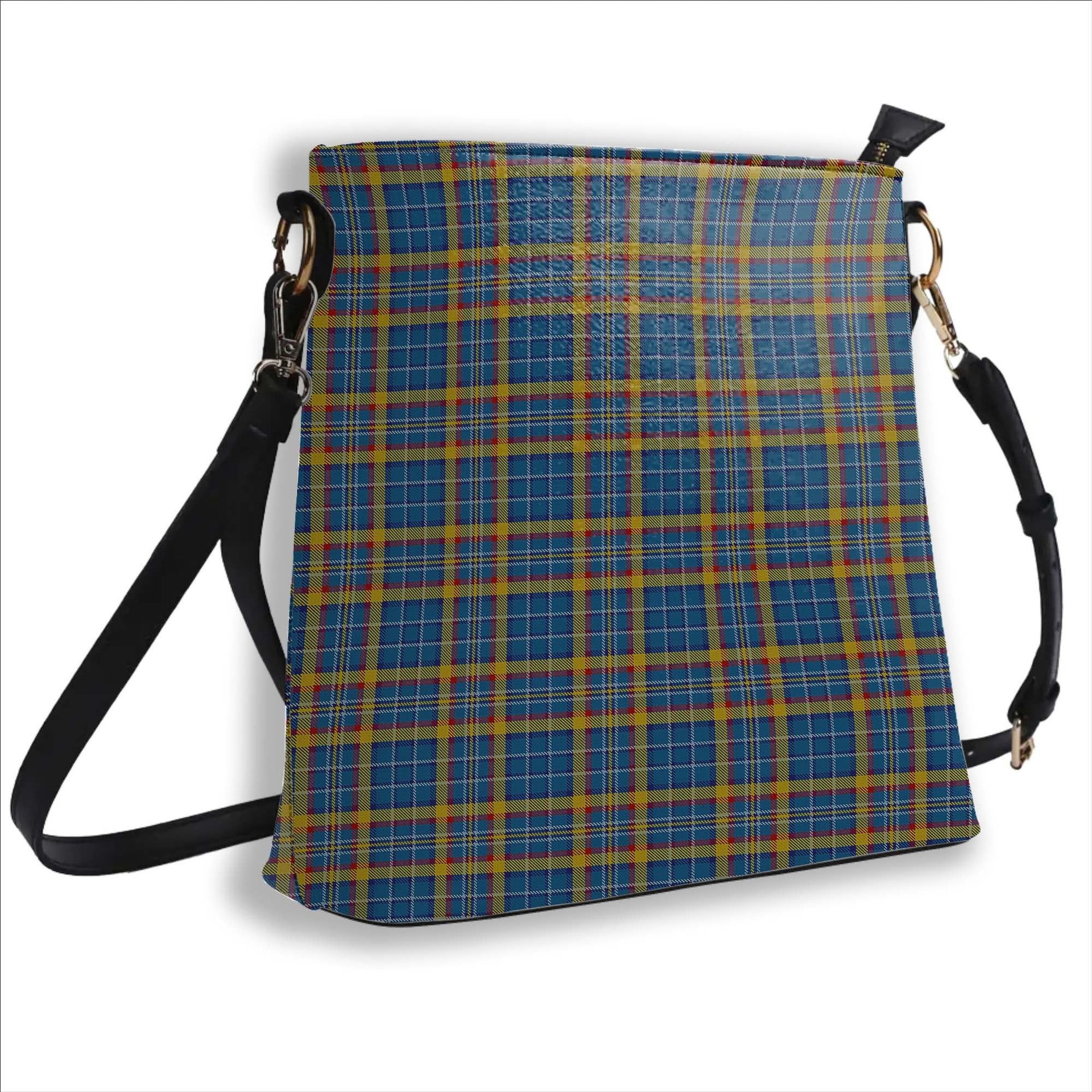 ScotsTee Shop Scottish Healy Tartan Bucket Bag Ladies Shoulder Bag Midi