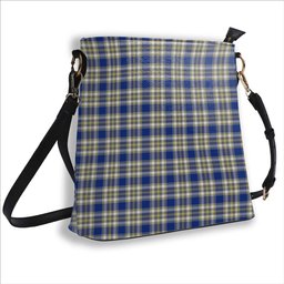 ScotsTee Shop Scottish Livingstone Dress Modern Tartan Bucket Bag Ladies Shoulder Bag Midi