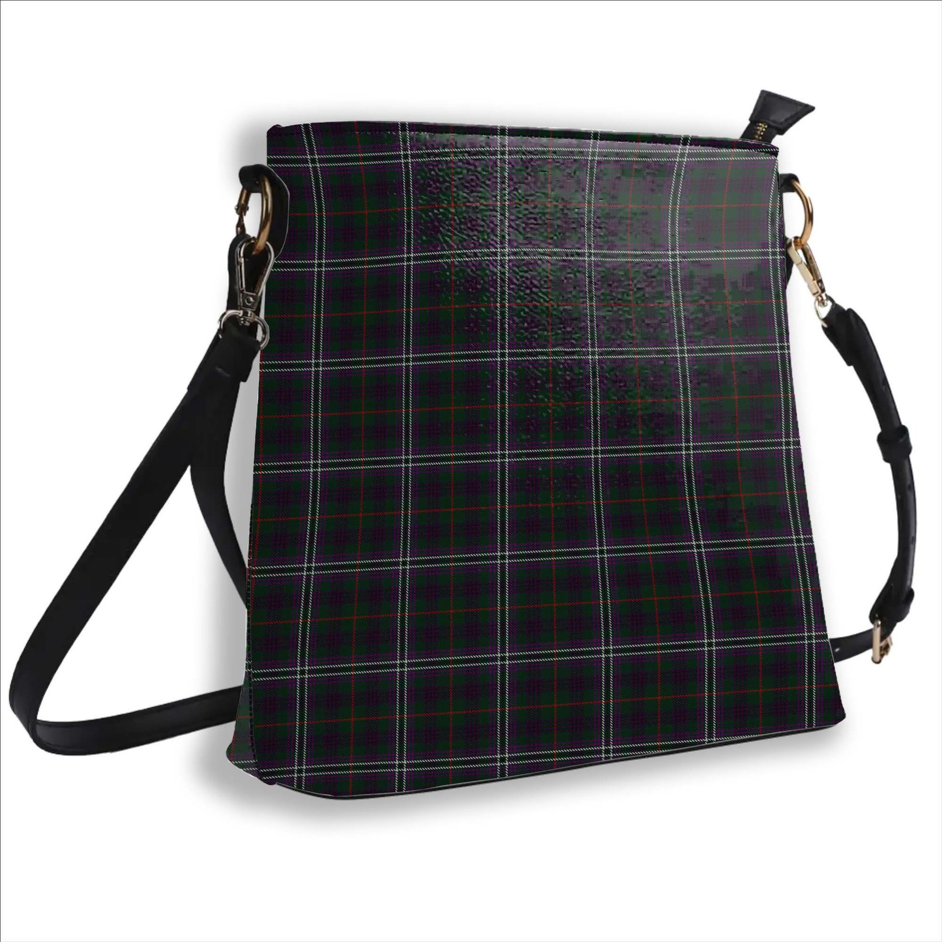 ScotsTee Shop Scottish MacGlynn Tartan Bucket Bag Ladies Shoulder Bag Midi