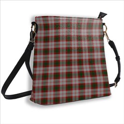 ScotsTee Shop Scottish Lindsay Dress Red Tartan Bucket Bag Ladies Shoulder Bag Midi