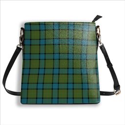 ScotsTee Shop Scottish Moore Ancient Tartan Bucket Bag Ladies Shoulder Bag Midi