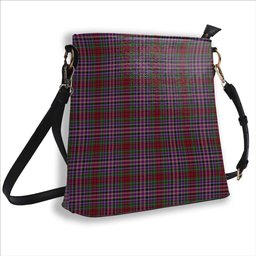 ScotsTee Shop Scottish Gordon Red 1819 Tartan Bucket Bag Ladies Shoulder Bag Midi