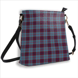 ScotsTee Shop Scottish Royal Canadian Air Force Modern Tartan Bucket Bag Ladies Shoulder Bag Midi