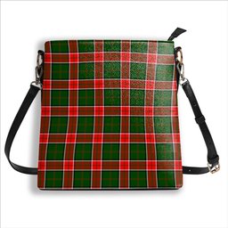 ScotsTee Shop Scottish Pollock Modern Tartan Bucket Bag Ladies Shoulder Bag Midi