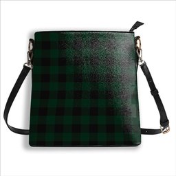 ScotsTee Shop Scottish Rob Roy Hunting Tartan Bucket Bag Ladies Shoulder Bag Midi