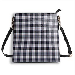 ScotsTee Shop Scottish MacRae Dress Modern Tartan Bucket Bag Ladies Shoulder Bag Midi